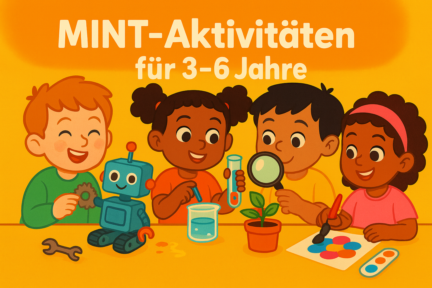 MINT für kleine Entdecker (3–6 Jahre) - Deutsch