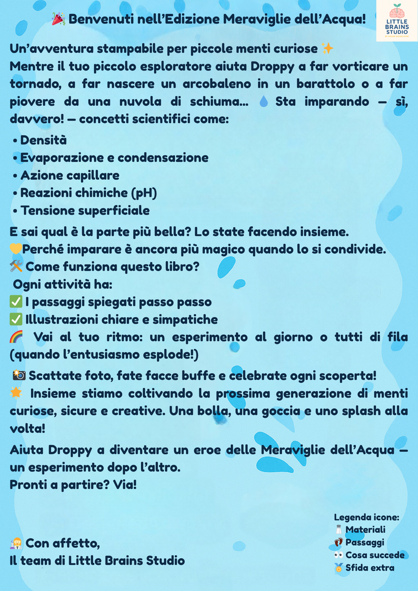Club dei Piccoli Esploratori - Edizione Meraviglie dell'Acqua