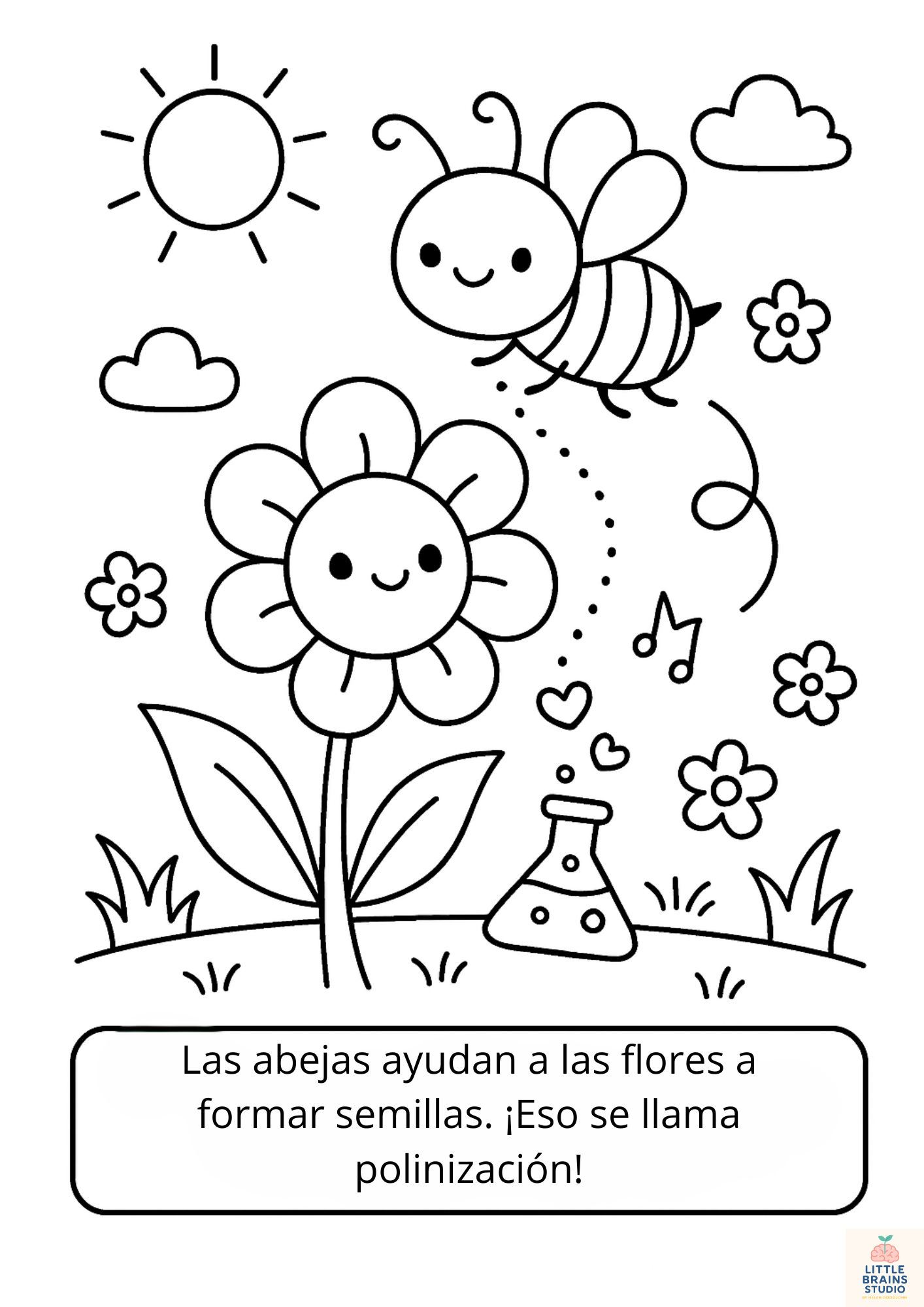 Libro para Colorear STEM & Fantasía – Para Niñas Curiosas